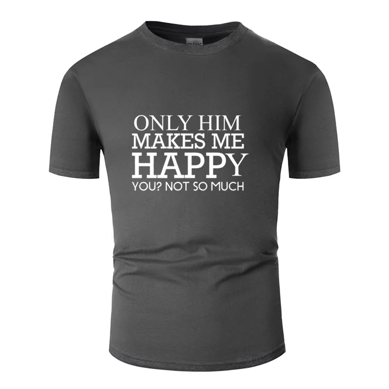 Новое поступление, футболка с надписью «Building only him making me happy», Мужская футболка из натурального материала, Мужская футболка, безумный свободный размер, S-5xl хип-хоп топы