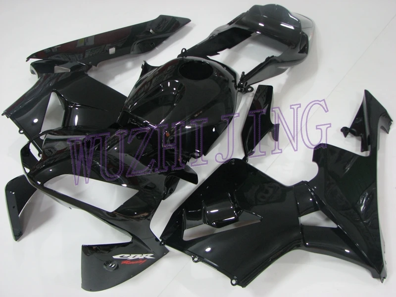 Обтекатели CBR600 RR 2004 Abs обтекатель для Honda CBR600RR 2003 глянцевый черный Abs обтекатель CBR 600 RR 2003-2004