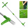 Claw Weeder Root Remover Outdoor Killer Tool Portable Garden Lawn Long Handled Aluminum Weed Puller Removable With Foot Pedal 2
