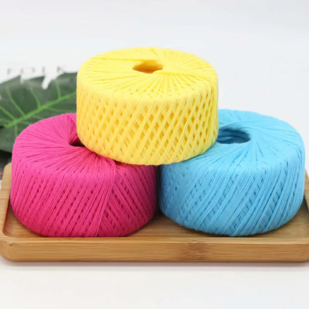 Хлопок нить крючком Diy кукольный свитер шарф линия Детская шерстяная Группа# O17