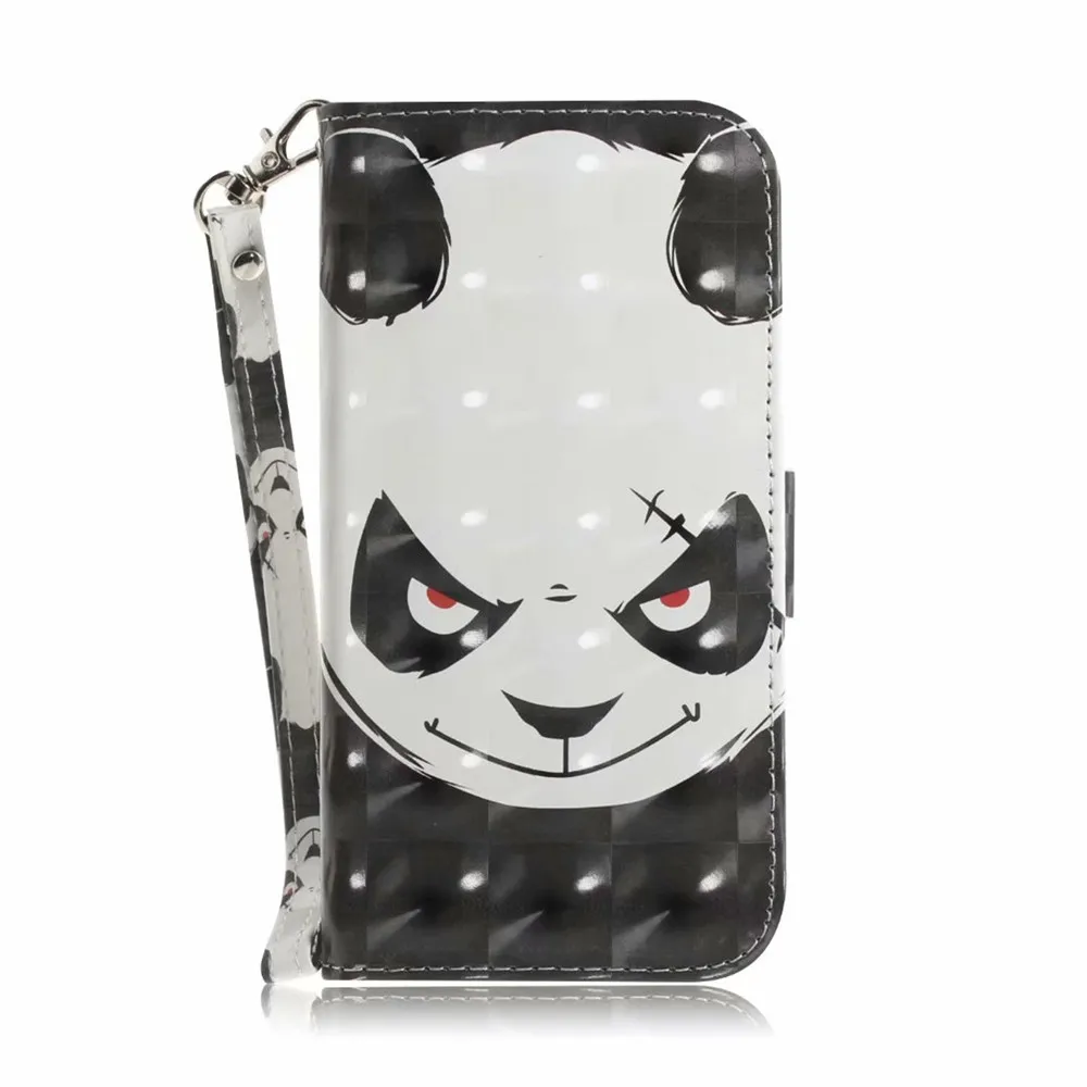 Pattern 31 Phone Case sFor Coque Xiaomi Mi A3 Case Cover For Redmi Note 8 Pro 8 8A Case Cute Panda Flip Leather Wallet Card Cover Capa - Цвет: Pattern 31