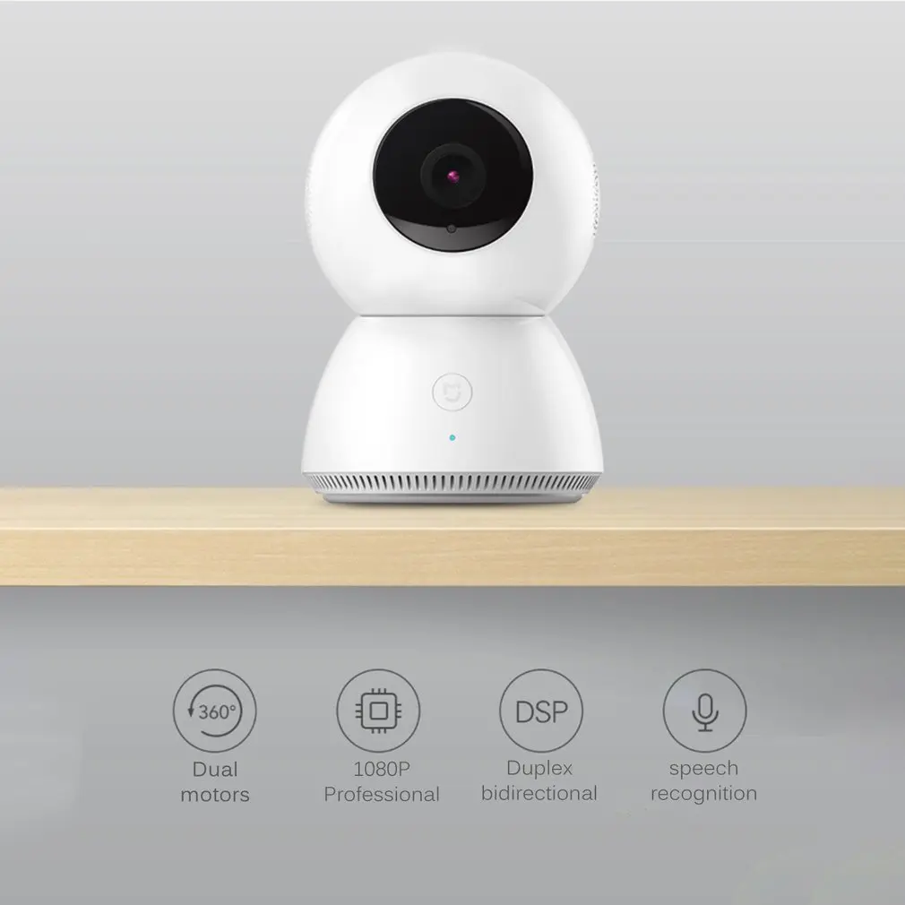 Xiaomi Mijia смарт-камера Веб-камера 1080P WiFi панорамирование ночного видения 360 Угол видео камера ребенок для слежки за домашней безопасностью камера