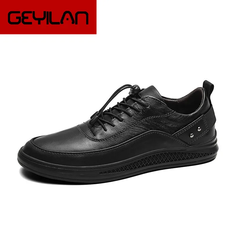 

Men Leather Shoes outdoor genuine leather breathable Butterfly-knot Loafers For Men Slip On Driving Shoes Man Boat Shoes