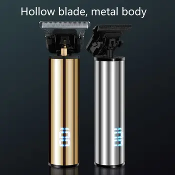 

Professional Electric Hair Clipper Portable Barber Trimmer Rechargeable Cordless Haircut Machine LED Power Display