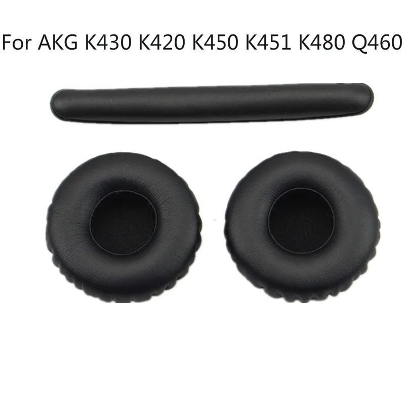 

Baked grain process Earpads + Headband Replacement for AKG K430 K420 K450 K451 K480 Q460 Headphones Foam EarPads Cushions