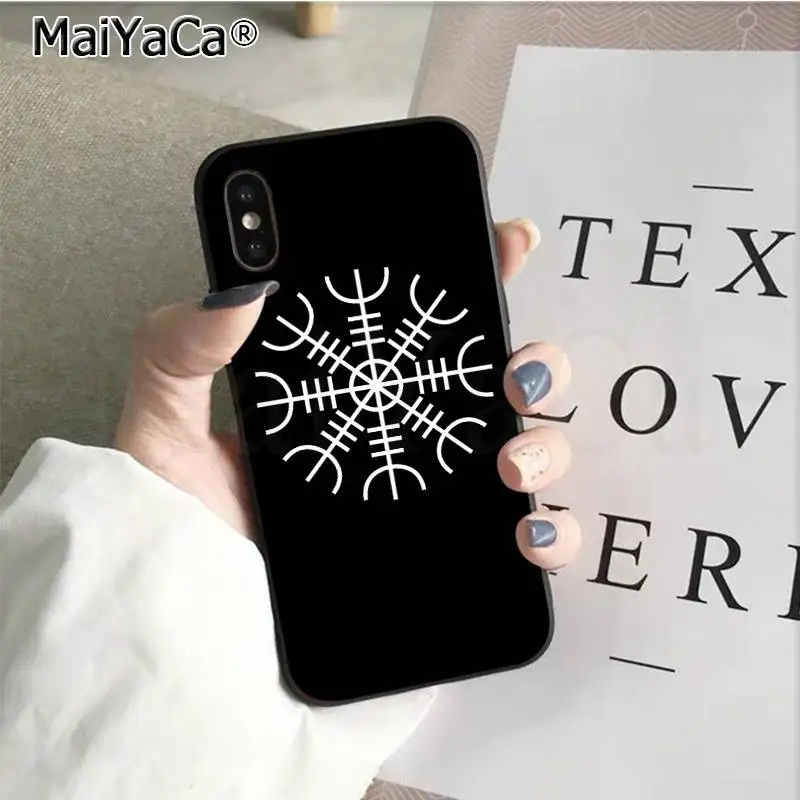 A10 MaiYaCa Viking Vegvisir Odin скандинавский клиент высокое качество чехол для телефона для iPhone 11 pro XS MAX 8 7 6 6S Plus X 5 5S SE XR чехол - Цвет: A10