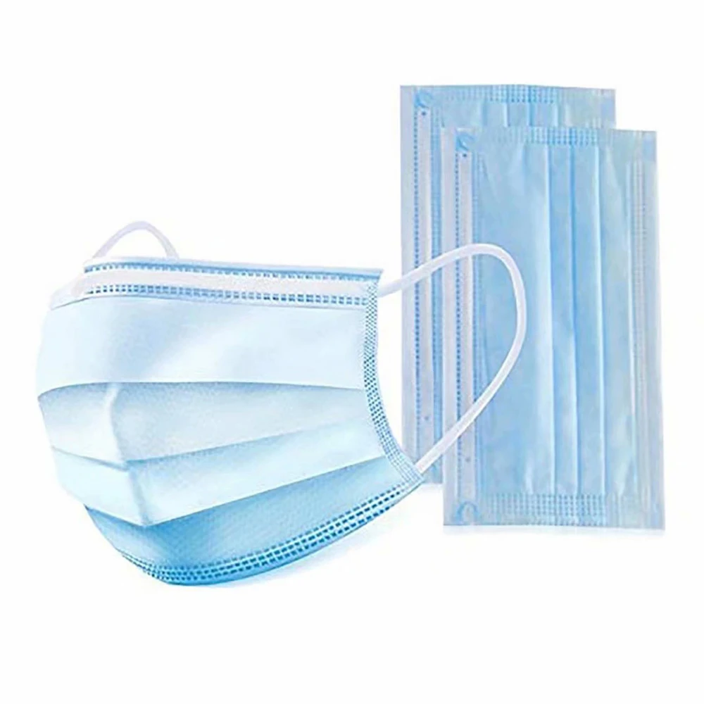

Profession Anti-Pollution 3 Laye Safety Mask Disposable Elastic Soft Breathable Face Mask Anti Dust Filter Mouth Mask