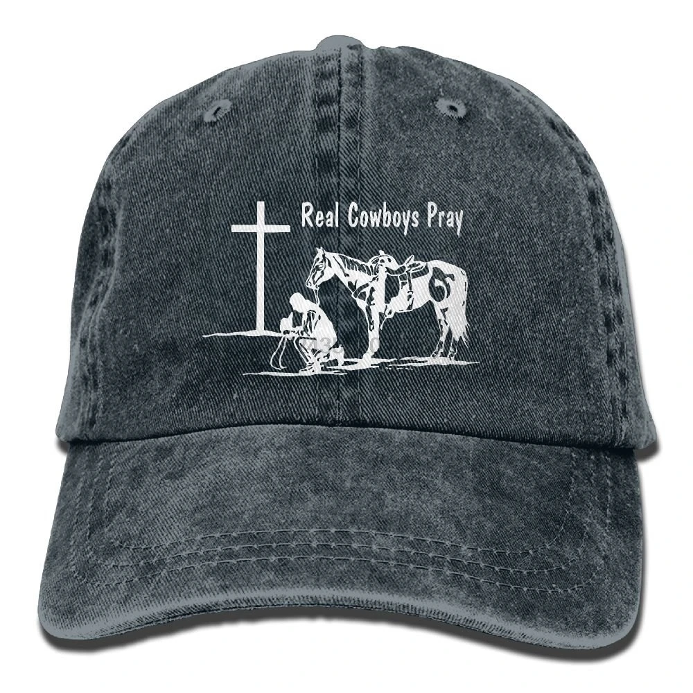 Христианские Молящиеся ковбойские кресты, унисекс, регулируемая хлопковая Джинсовая Шляпа, моющаяся Ретро шапка для спортзала FS DMh, кепка, шапка