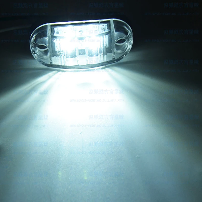 10 шт. 12 В/24 В светодиодные боковые габаритные фонари автомобильные Внешние огни