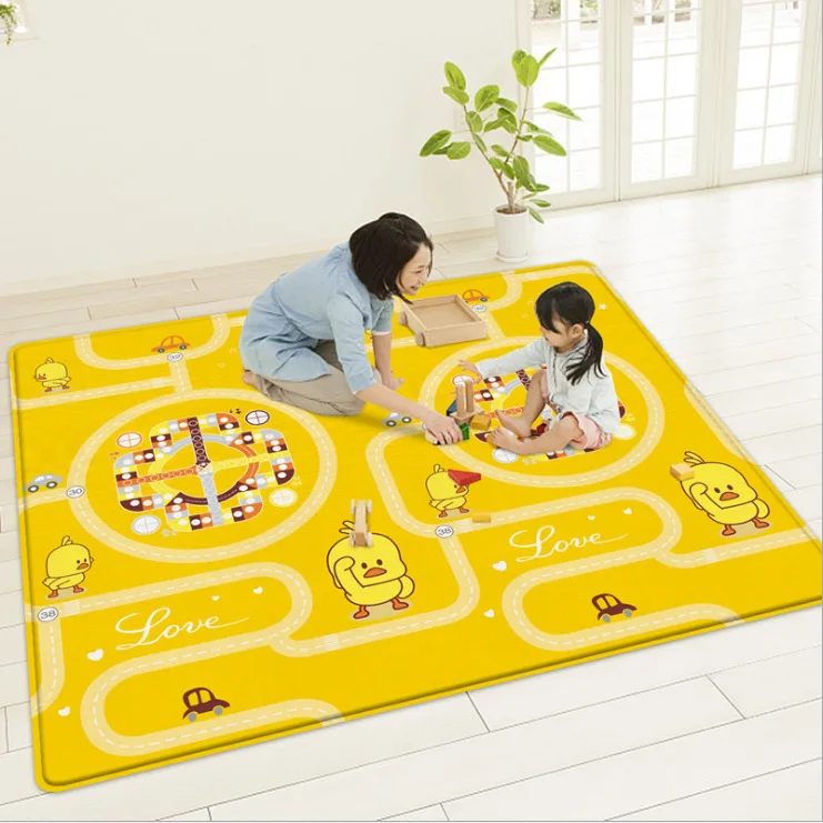 

Huaying Double-Sided Baby Creeping Mat Infant Living Room Climbing Pad Household Tasteless Moisture-Proof CHILDREN'S Mat Can Be