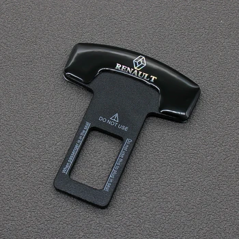

Car Safety Buckle Clasp Insert Plug Clip Car Seat Belt Card for Renault 2 Button Clio Scenic Megane Duster Sandero Captur Twingo