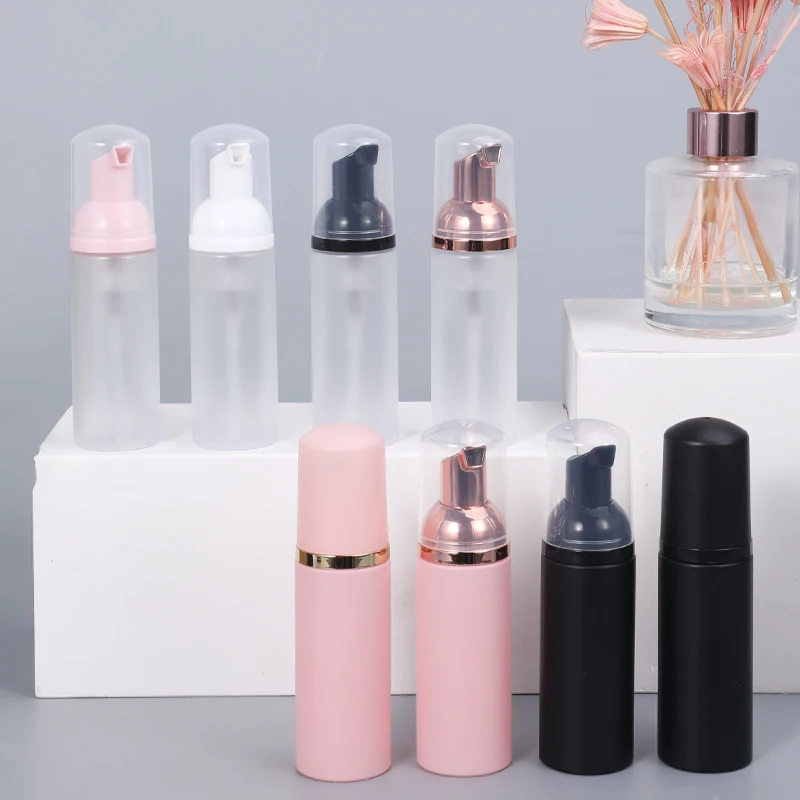 50ML Plastic Foaming Bottle Soap Mousses Liquid Dispenser empty Shampoo Lotion Bottling Foam refillable Bottles refillable bottle soap foaming bottle