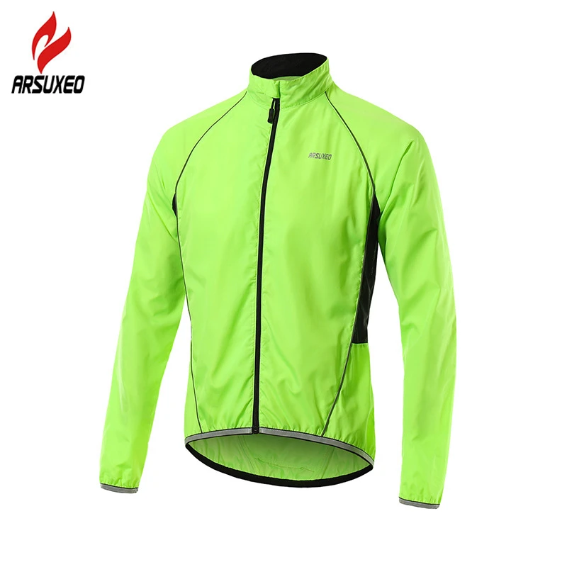 Giacca da ciclismo da uomo riflettente ultraleggera ARSUXEO giacca da bici  da bici da MTB da strada impermeabile antivento da corsa|Cycling Jackets| -  AliExpress