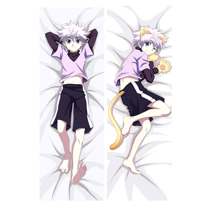 1Pc Anime Hunter X Hunter Body Pillow Case Killua Zoldyck Cover Home Decoration Pillowcases Printed Long