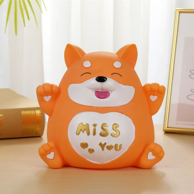 Verlichten Bedachtzaam Siësta Dxuialoi Creative Handwork Kleur Schilderen Cartoon Hond Spaarpot Kinderen  Gift Drop Kan Niet Worden Genomen Spaarvarken Thuis decor|Spaarpotten| -  AliExpress