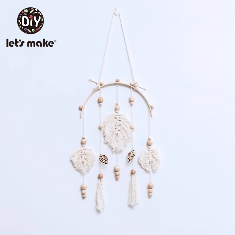  Let'S Make Wooden Baby Toys Soft Infant Crib Bed Stroller Toy Spiral Baby Toys Bpa Free Wooden Teet