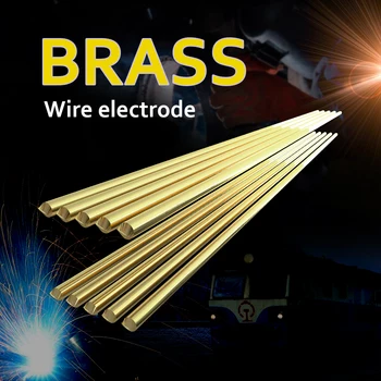 

New 10 20 50pcs Brass Welding Wire Electrode 1.6mm*250mm Soldering Rod No Need Solder Powder