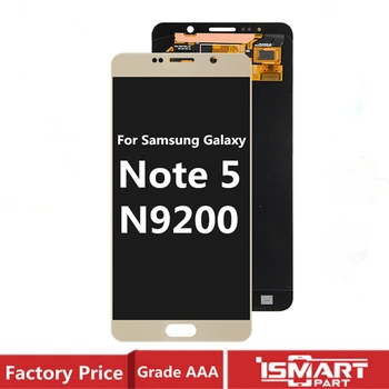 

AAA+++ Original LCD for Samsung Galaxy Note 5 Display Super AMOLED Note5 LCD Touch Screen Digitizer Assembly
