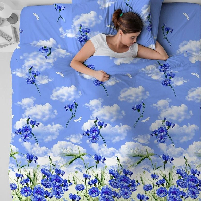 Bed linen set from coarse calico, 100% cotton, fig. 3422 Vasilisa ► Photo 3/4