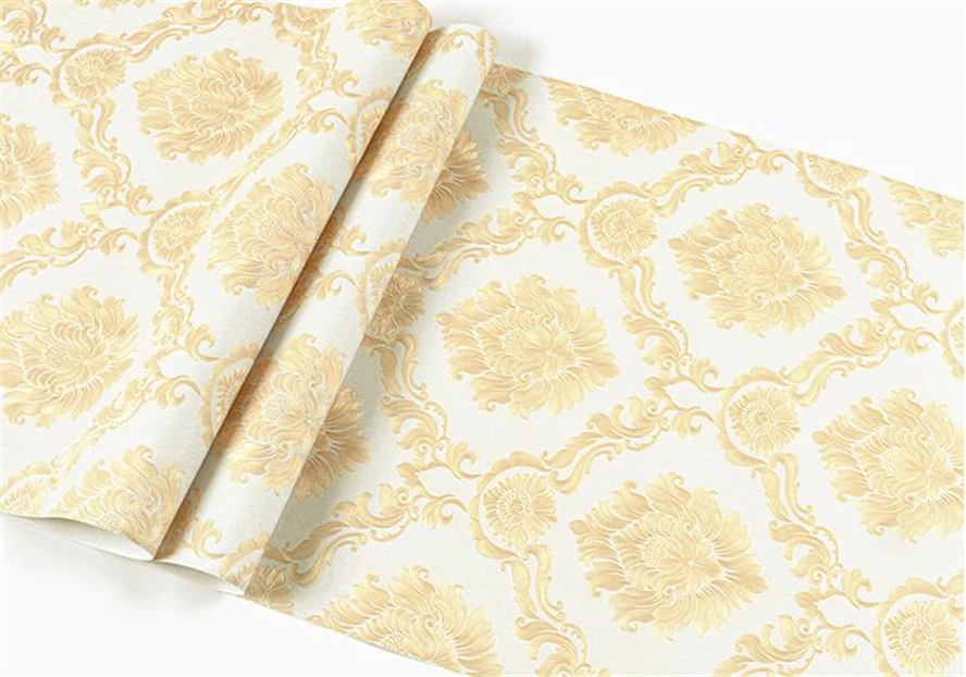 Papel де parede High-end класса люкс в европейском стиле с большим цветком и ТВ фоне кирпичной стены большой бумажный стакан для красного и синего цвета для гостиной KTV Box обои для отеля
