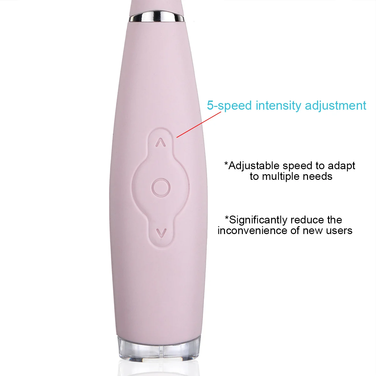 USB Rechargeable 5 Modes Ultrasonic Silicone Electric Toothbrush Oral Care Dental Teeth Whitening Deep Clean Sonic Massage Brush