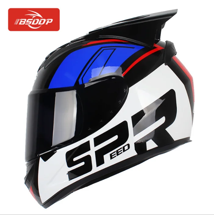 Moto крест шлем каска Хищник шлем Casco Хищник cafe racer moto rbike емкости para moto ciclista cascos moto шлемы - Цвет: 7