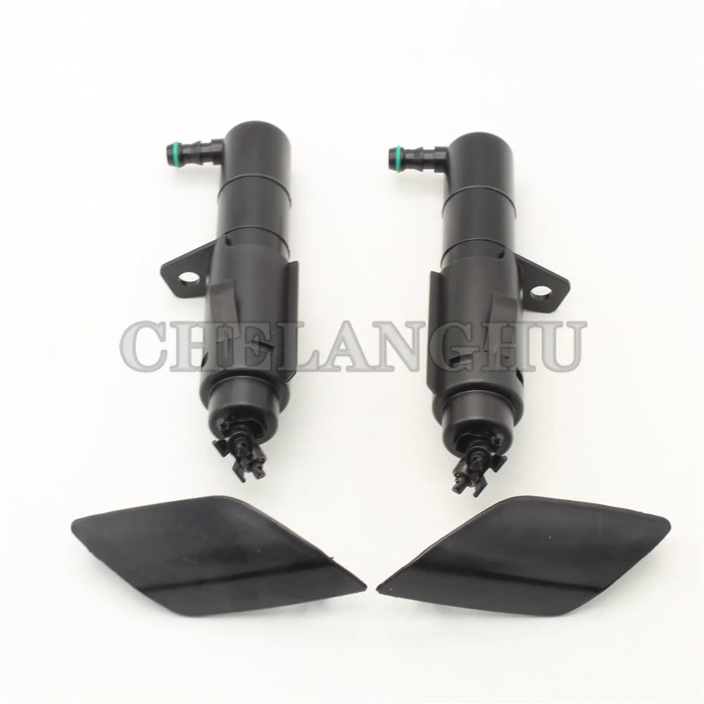 Left And Right Side For VW Golf 6 MK6 GTD 2009 2010 2011 2012 2013 Headlight Washer Sprayer Nozzle Cylinder Jet And Cap 2pcs