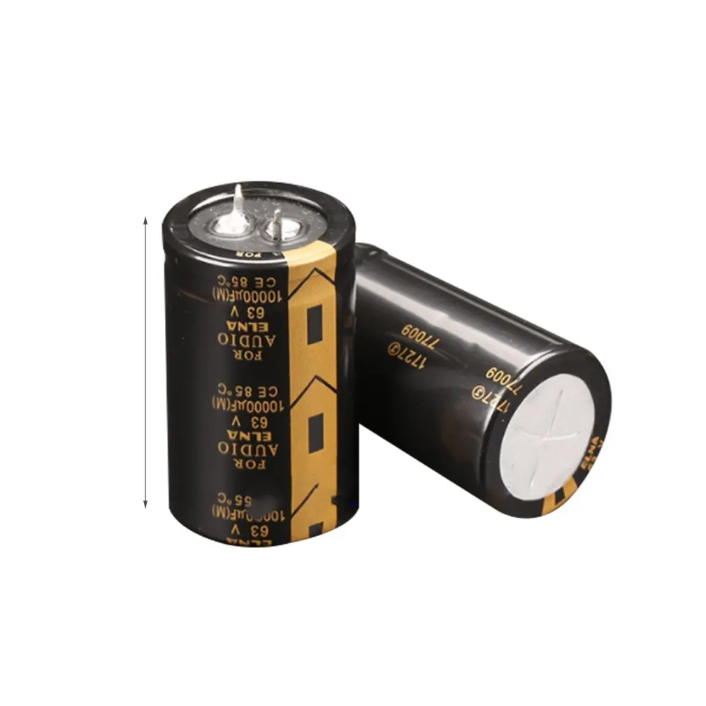

2PCS Original ELNA Lao 10000uf 63V Audio Top Power Electrolytic Filter Capacitor Assembly Electronic Module High Performance