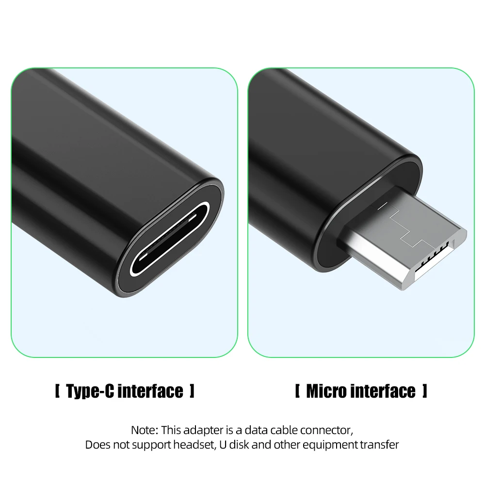 ! Адаптер ACCEZZ Type C на Micro USB Для Huawei Samsung LG Xiaomi Redmi 4X Note 5|Переходники и адаптеры| |