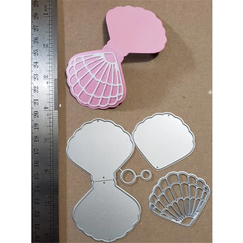 

Kokorosa Seashell Metal Cutting Dies for DIY Scrapbooking Embossing Paper Craft Die Cuts Cards Making Decorative New Arrival