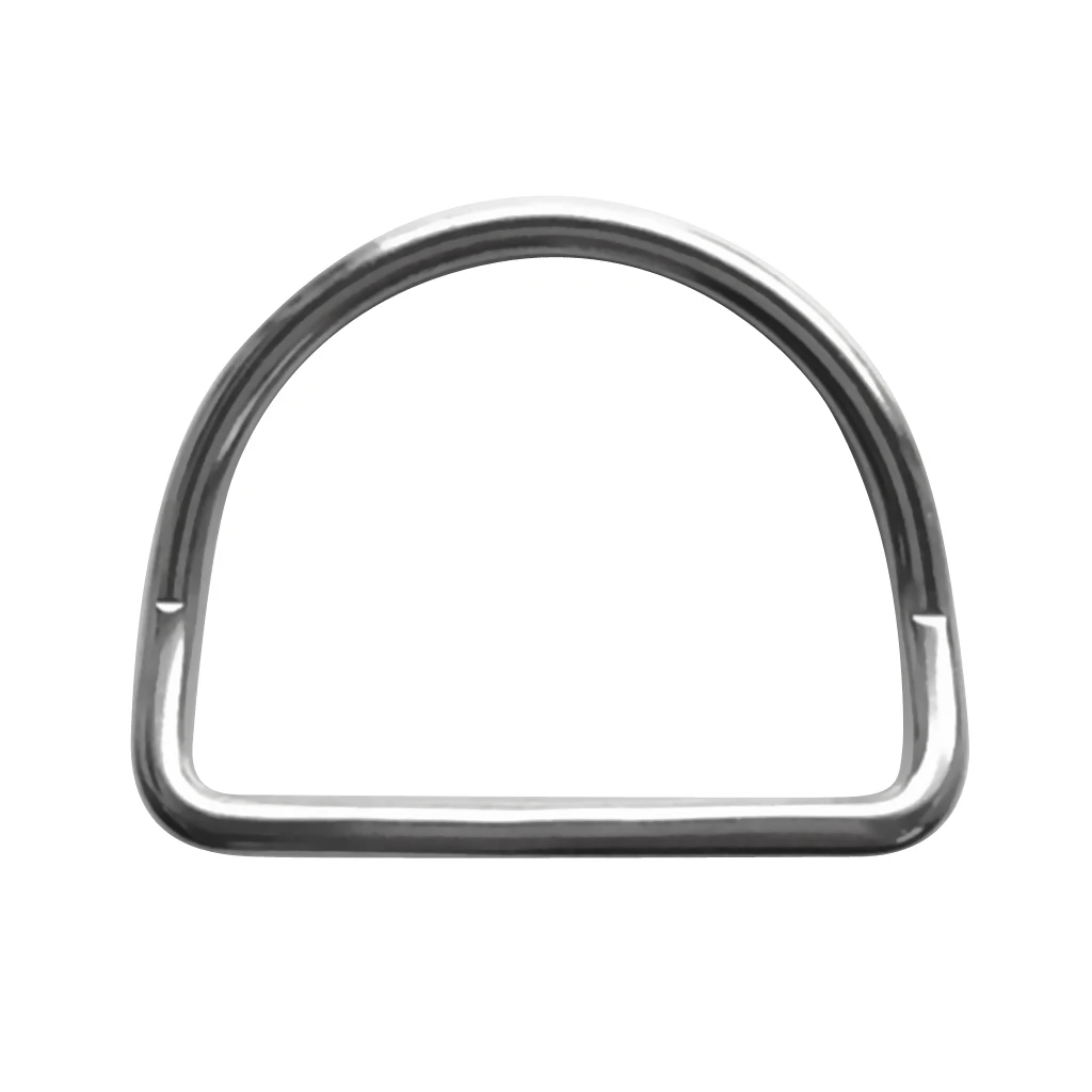 Diving Accessories Marine Grade 316 Stainless Steel Scuba Bent D Ring