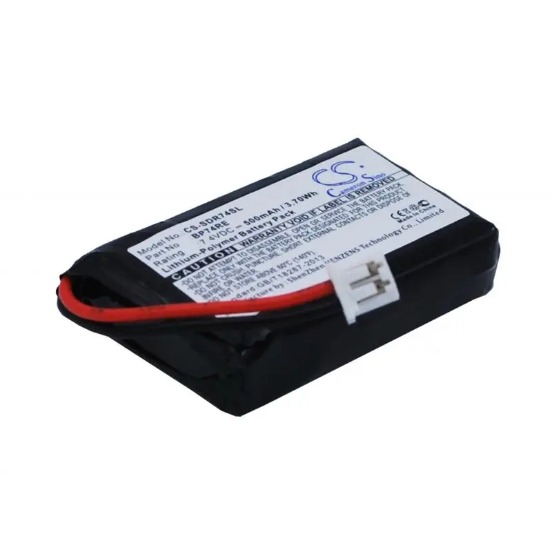 Battery cameronsino cs-sdr74sl for collar dogtra edge RT RX (bp74re bp-74re) 500mAh | Электроника