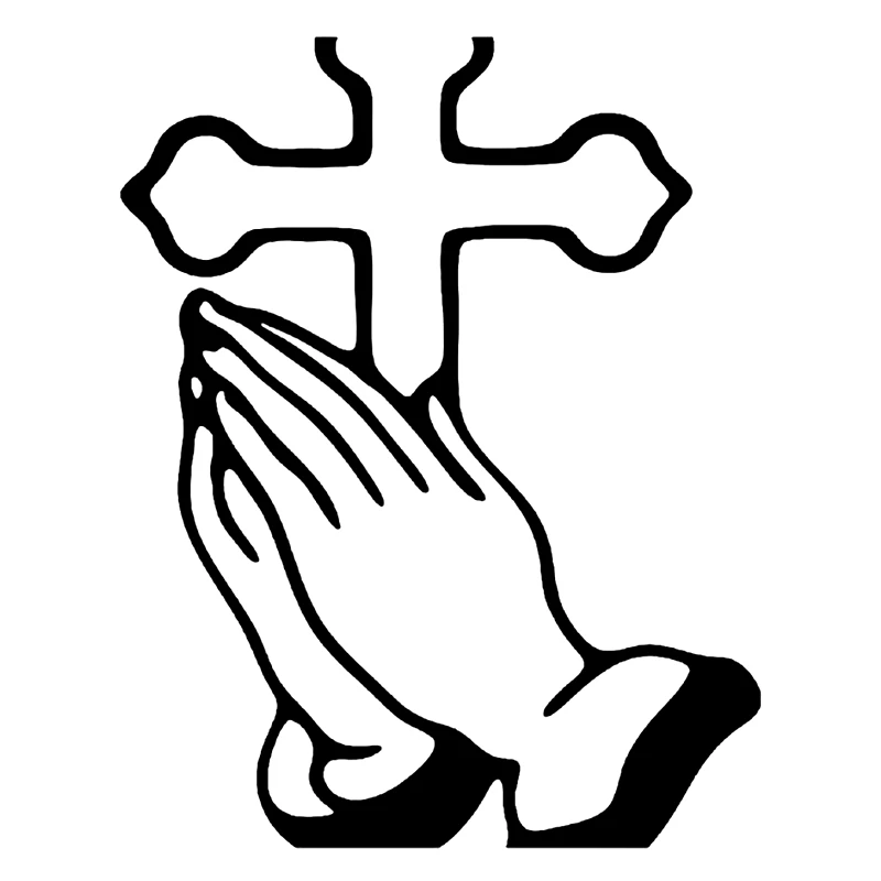 

CK20045# Vinyl Decal Christian Cross Car Sticker Reflective Waterproof Car Styling Decor on Motorcyle Truck Bumper Rear Window