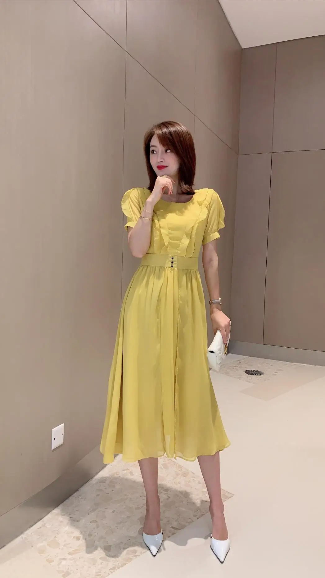 

In the summer of 2019 the new temperament cultivate one's morality show thin white dress