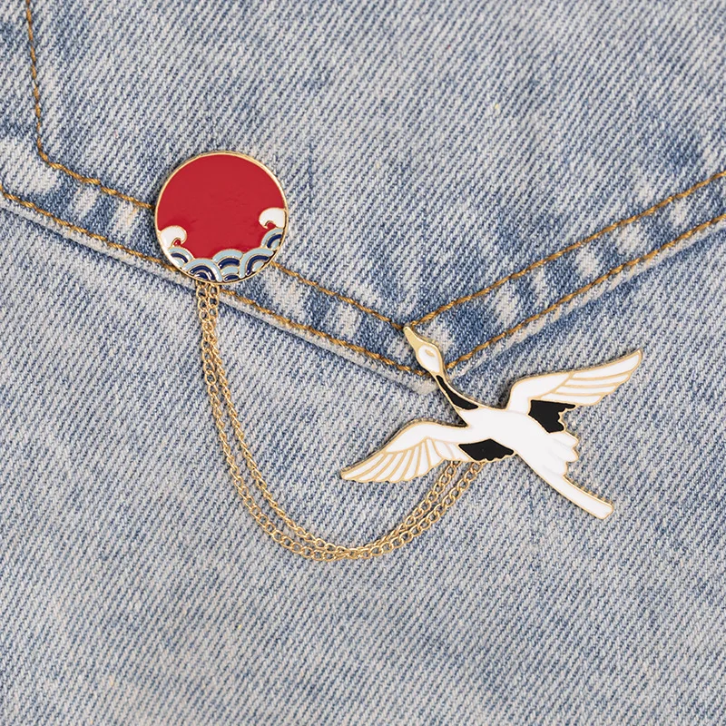 Broche En émail Dessin Animé - Déco Veste, Sac à Dos - Alliage Zinc, Fermoir Papillon