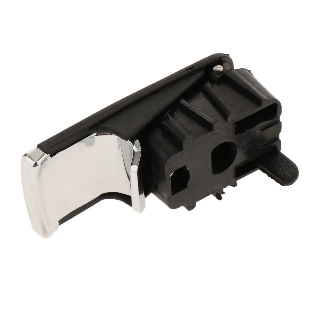 1x Black Glove Box Lock Handle No Lock Hole For Audi A4 B6 B7 8E E1857131A