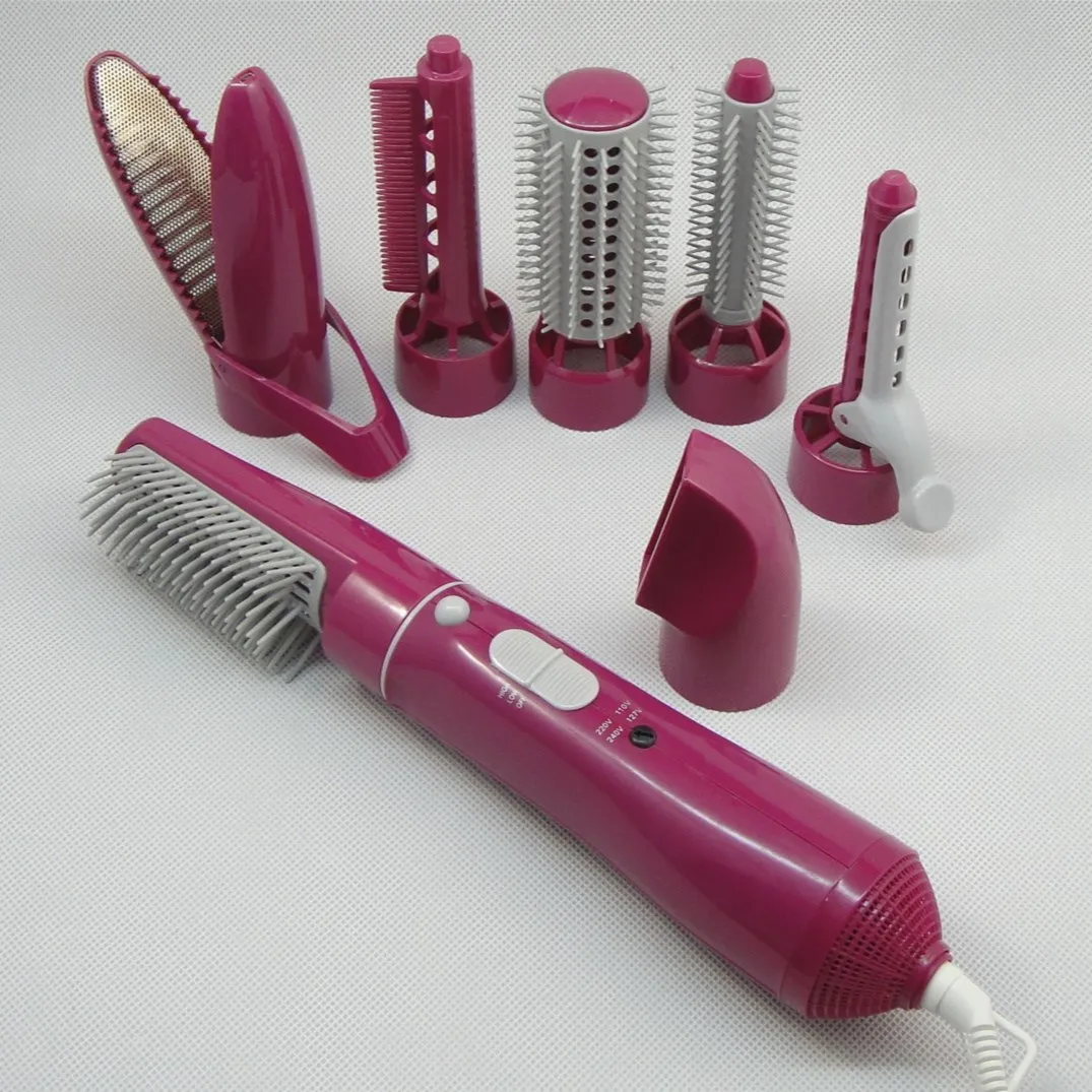 

Supply Multi-functional Curly Hair Electric Blow Dryer Comb High-Power Roll Straight Dual Purpose Family Hair Dressing Modeling