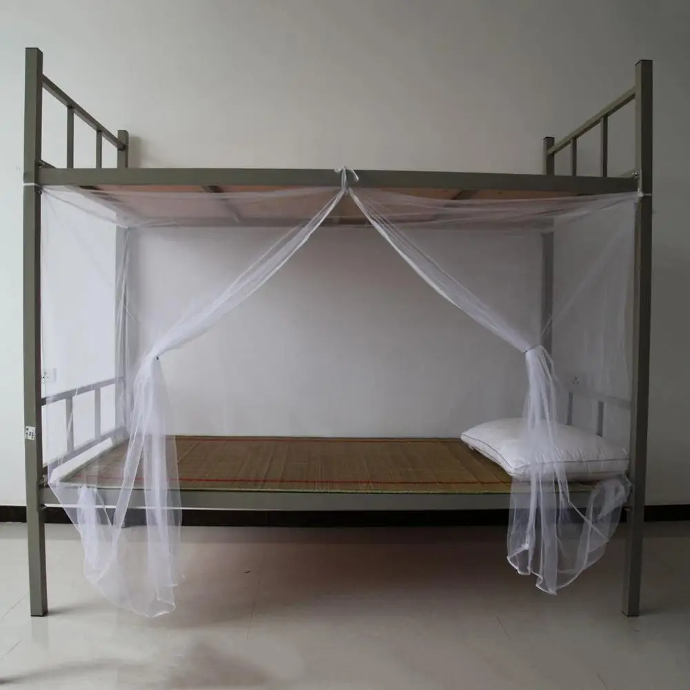 

Mosquito Net Fly Screen Bed Canopy Bunk Bed Square Tie Net Insect Shield for Home and Travel good air circulation mosquito net f