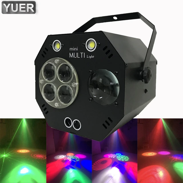 6 Laser 3 stroboscopique - laser - Stroboscope - Disco Lights - Lampe DJ -  Éclairage