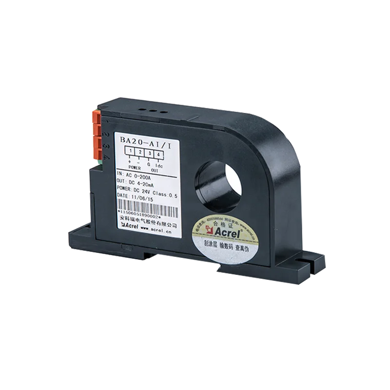 

ac 0-200A input electromagnetic current transducer / current sensor with 0-5v dc output