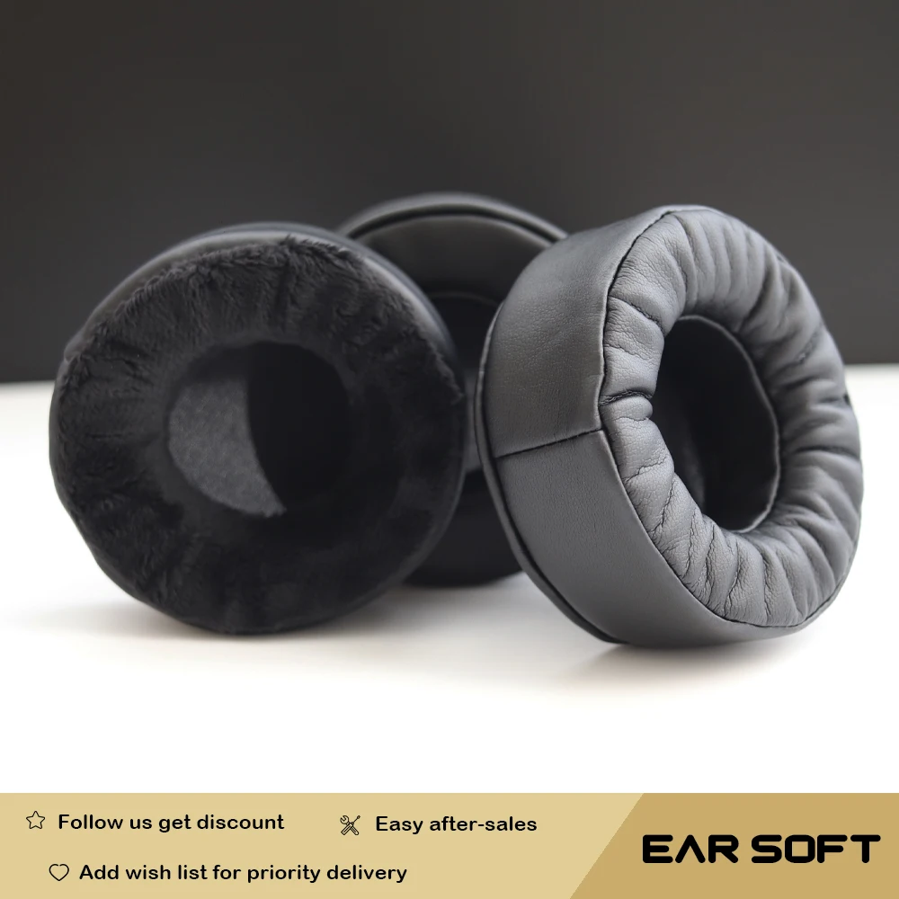

Earsoft Replacement Ear Pads Cushions for Pioneer DJ HDJ-X5-K HDJ-X7-K Headphones Earphones Earmuff Case Sleeve Accessories
