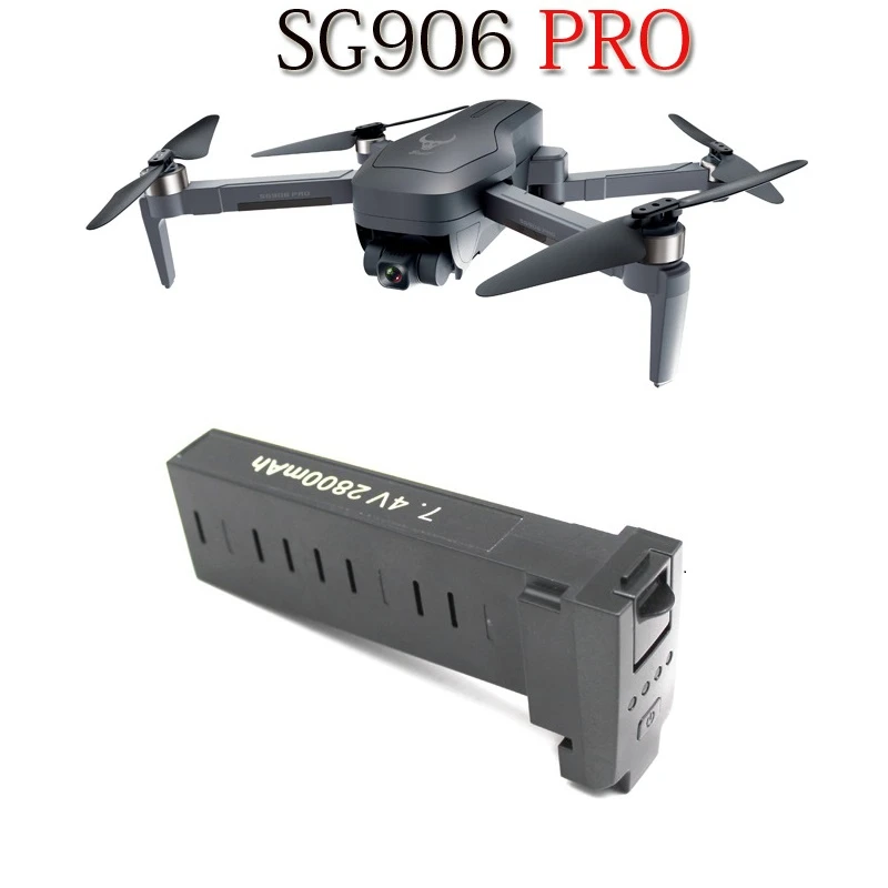 Оригинальный RC SG906 PRO SG906PRO Дрон Батарея 7 4 V 2800MAH литий полимерный аксессуары broomless