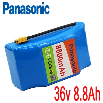 

Panasonic 10s2p 36V Li ion rechargeable battery 8800 MAH 8.8ah single cycle voltage HoverBoard battery