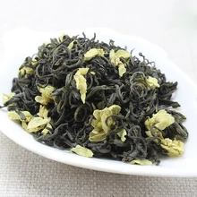 Зеленый чай Ранняя весна свежий чай Huangshan цветок жасмина чай Maofeng зеленый органический аромат для похудения чай Жасмин Maofeng