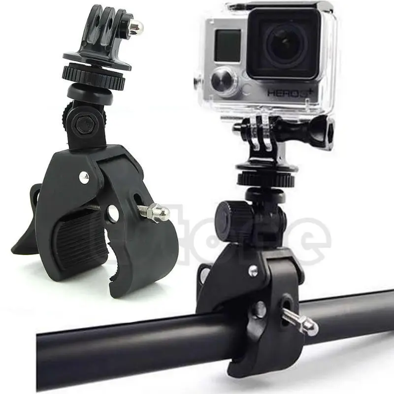 

Camera Tripod Mount+Adapter Handlebar Clamp Roll Bar Triangle Rack For GoPro Hero 1 2 3 3+ New