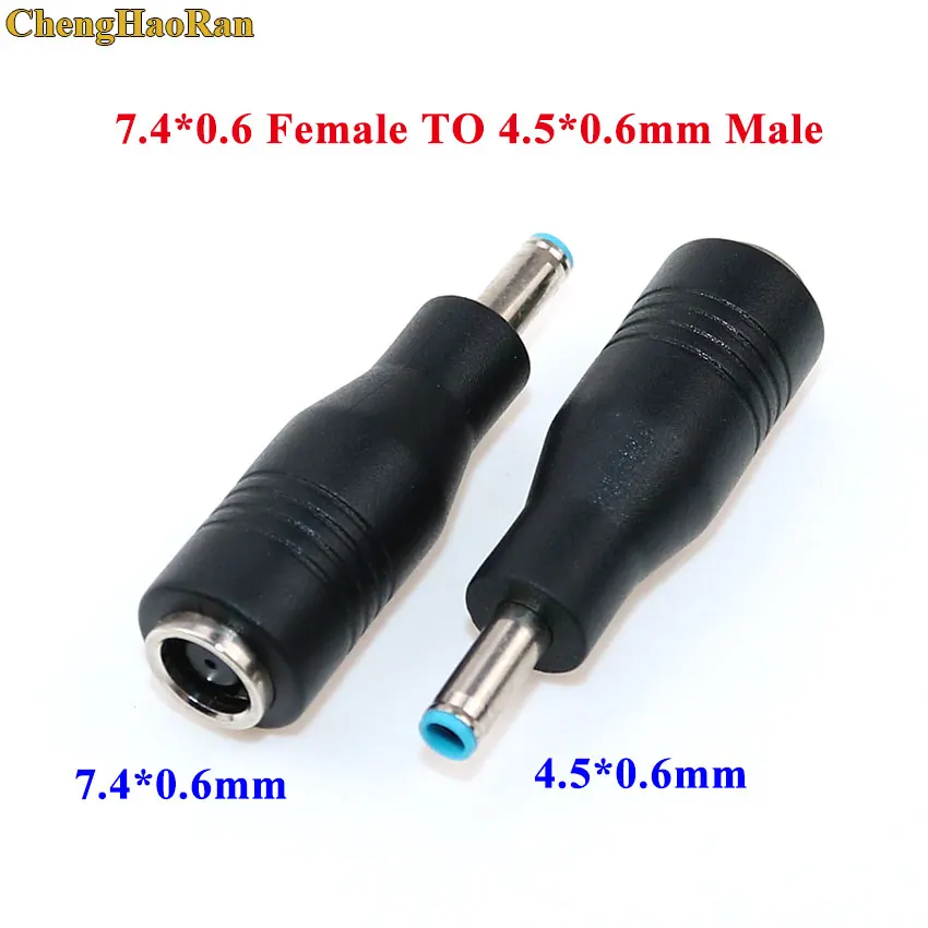 ChengHaoRan 7 4*0 6 мм гнездовой разъем к 4 5*0 Штекерный питания постоянного тока адаптер