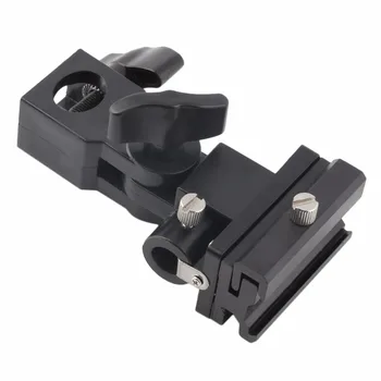 

FU-SOB Universal B Type Multifunction Holder LED Flashlight Umbrella Holder Swivel Light Stand Bracket For Camera