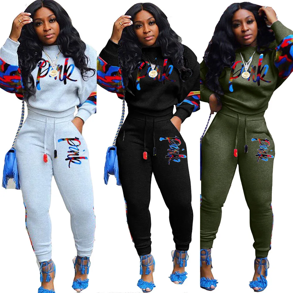 Plus Size 2 Two Piece Set Women track suit tops and pants embroidery suit fashion jogging femme sets 2 piece outfits sweat suits Plus Size 2 Two Piece Set Women track suit tops and pants embroidery suit fashion jogging femme sets 2 piece outfits sweat suits