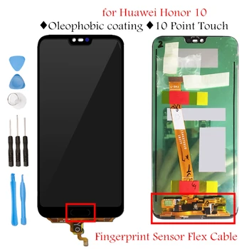 

for Huawei Honor 10 LCD Display Touch Screen Assembly LCD Display TouchScreen for Honor 10 Global with Fingerprint