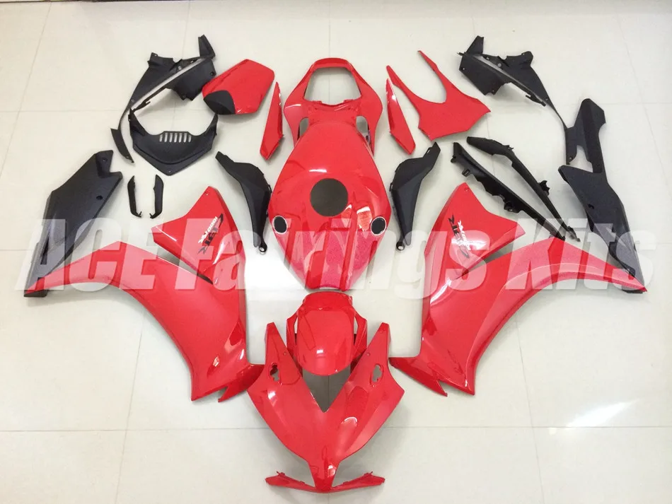 Обтекатели для кузова литья под давлением для HONDA CBR1000RR для детей возрастом 12, 13, 14, 15, 16 CBR 1000RR 1000 RR 12-15 CBR1000 RR 2012 2013 обтекателя красный